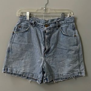 VINTAGE mom jean shorts